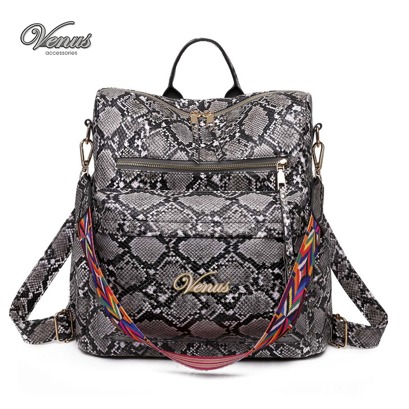 Bold Printed Women Fashion Backpack