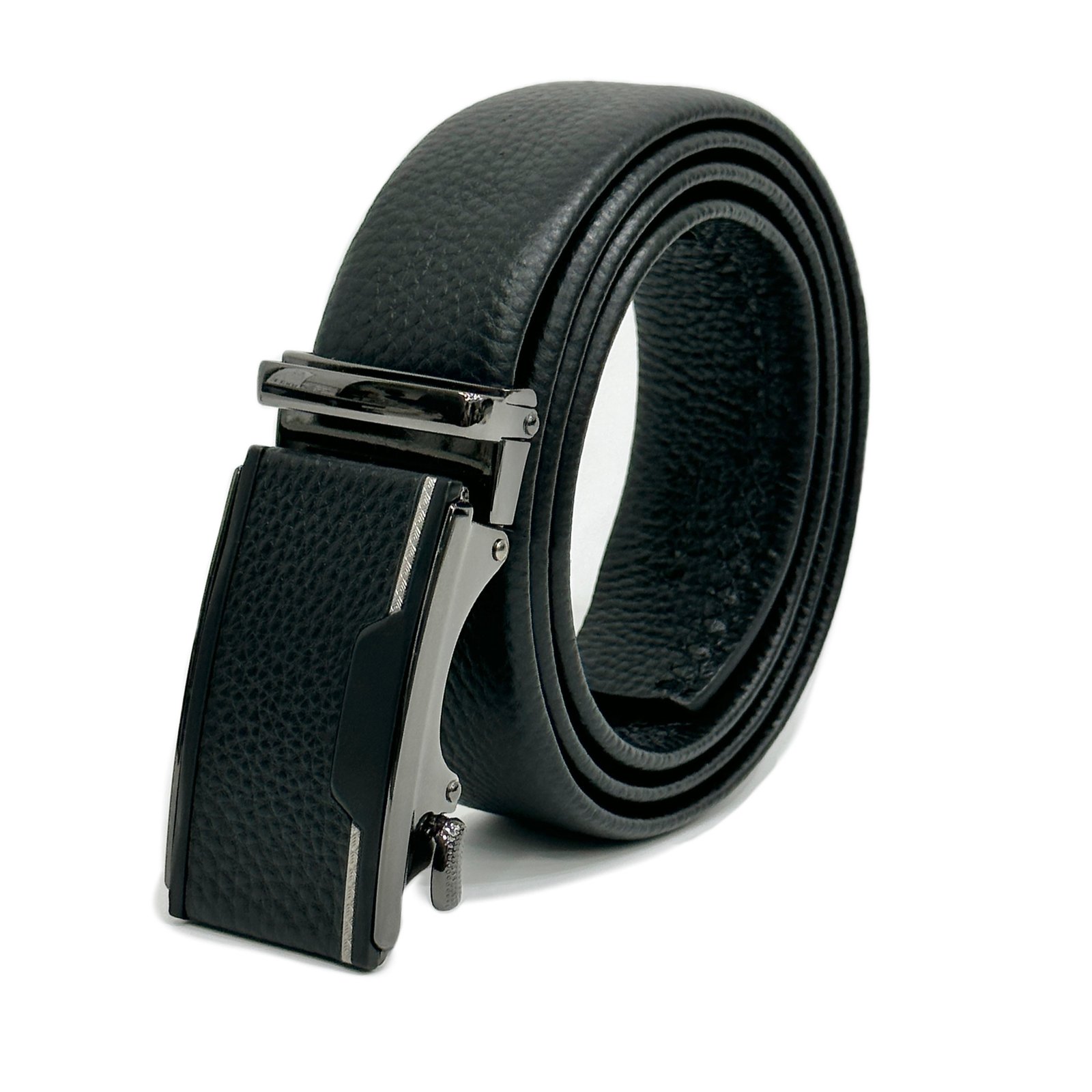 MEN LEATHER AUTO LOCK BELT