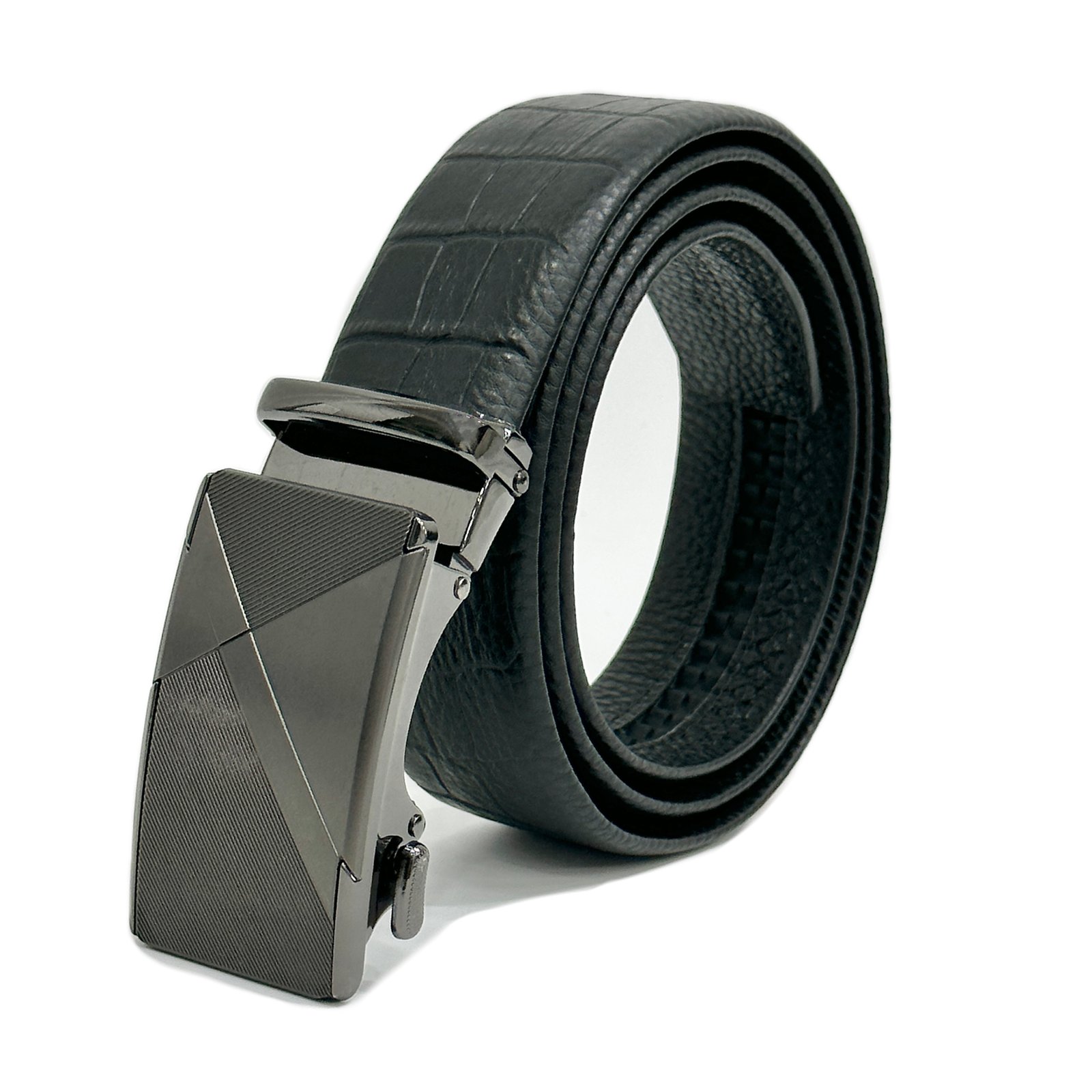 MEN LEATHER AUTO LOCK BELT