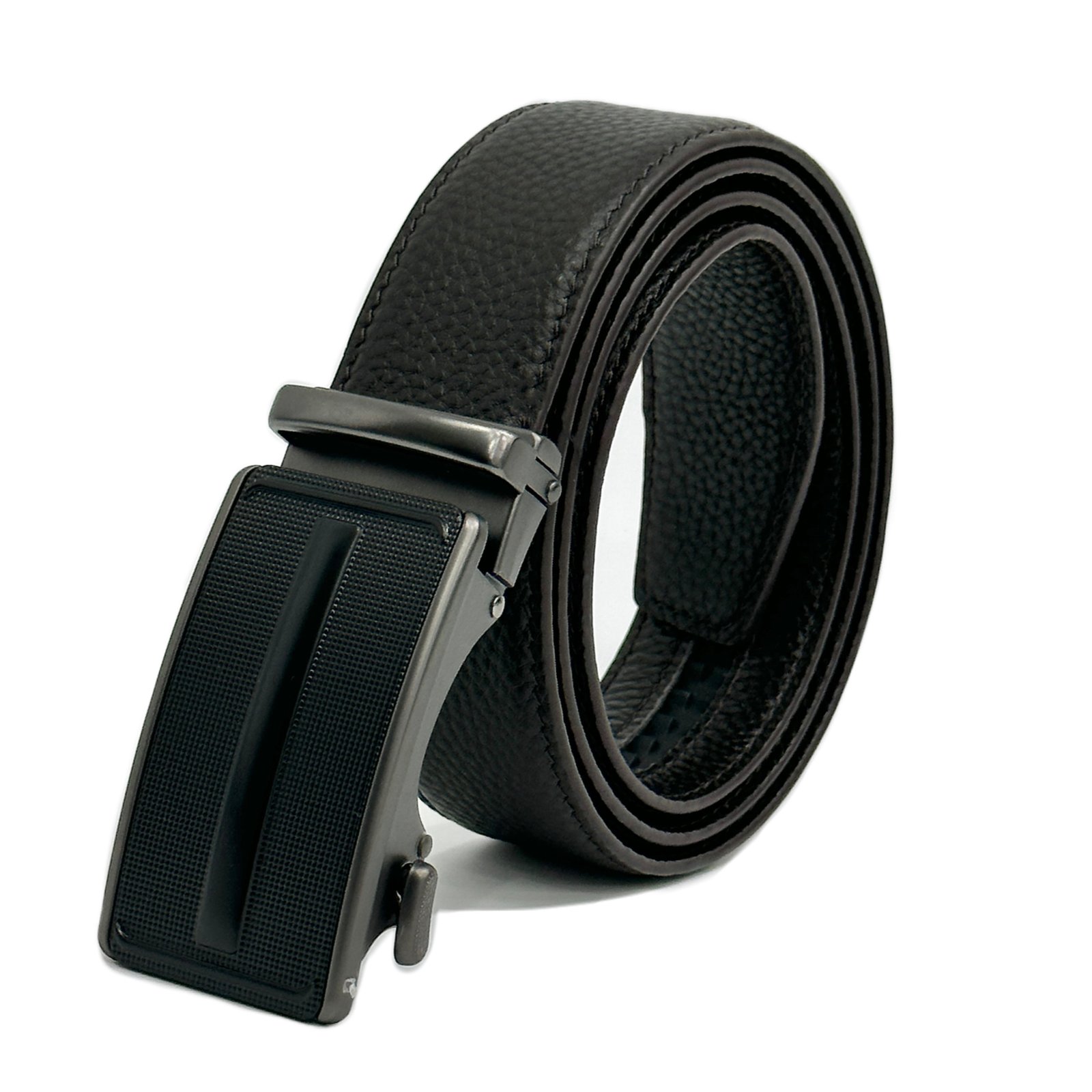 MEN LEATHER AUTO LOCK BELT